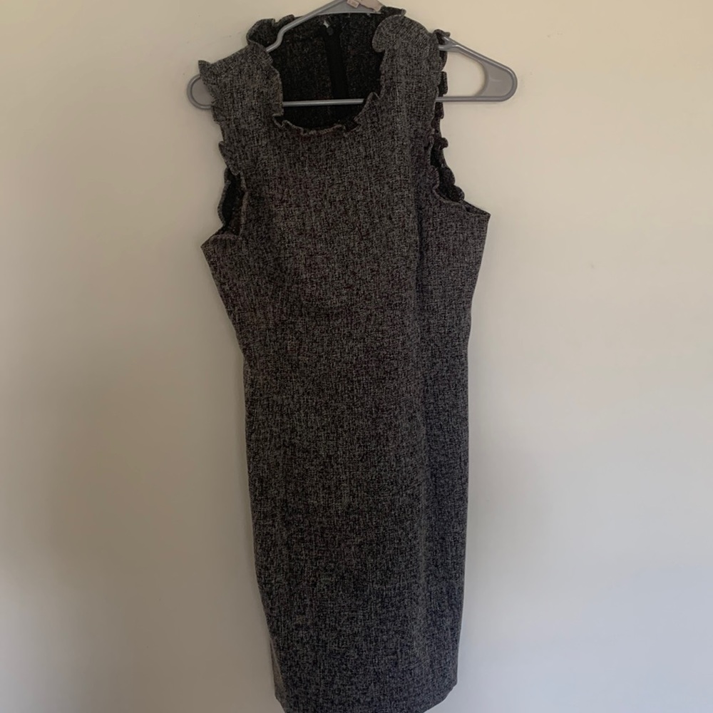Gray work dress